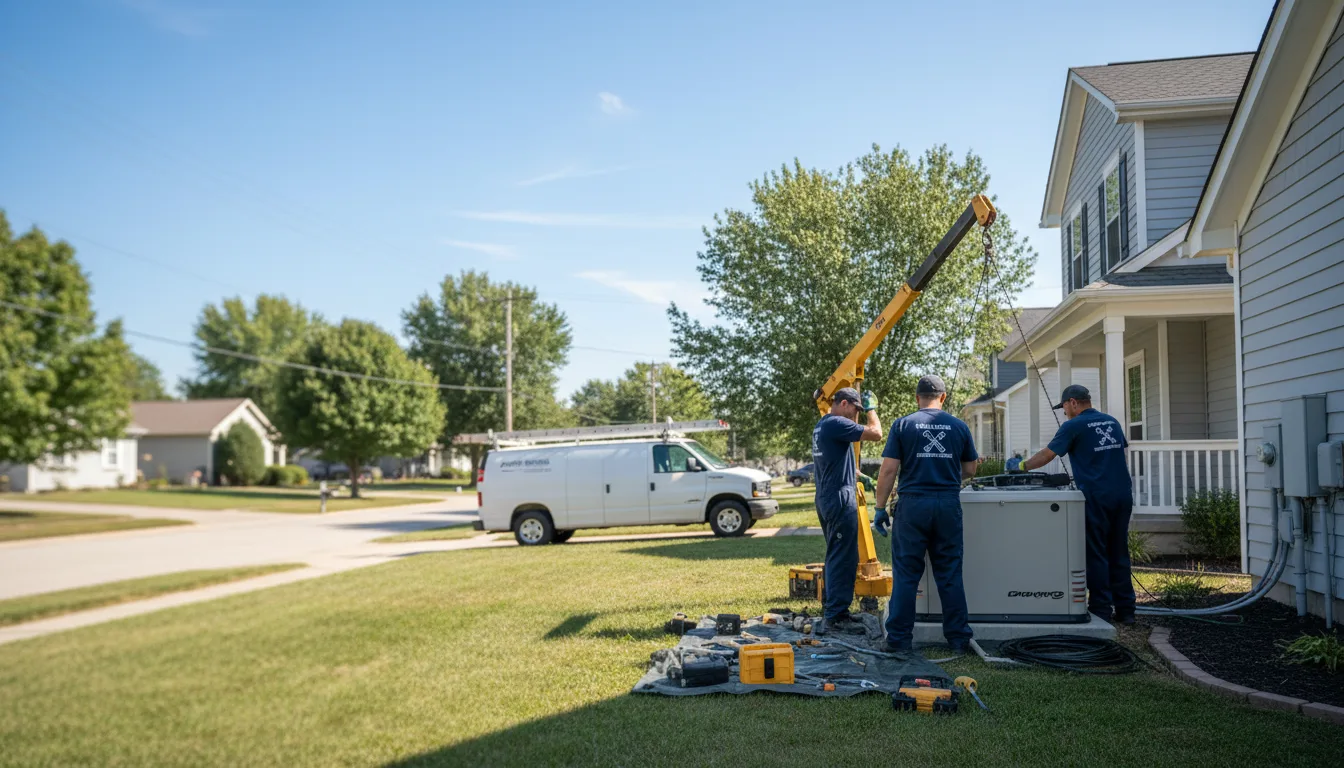 Generator Installation in Mccutchenville, OH near me